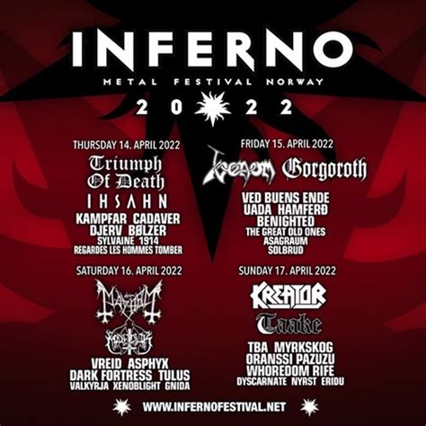 Tickets are available at this location. . Inferno fest asu 2023